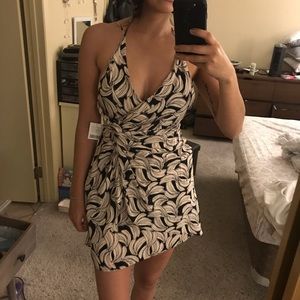 Black and White Urban Outfitters Mini Dress